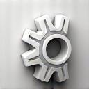 Stylized icon representing optimization and performance enhancement for tech