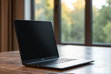High-performance laptop with sustainable components