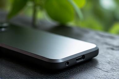 Luxury smartphone made with recycled materials